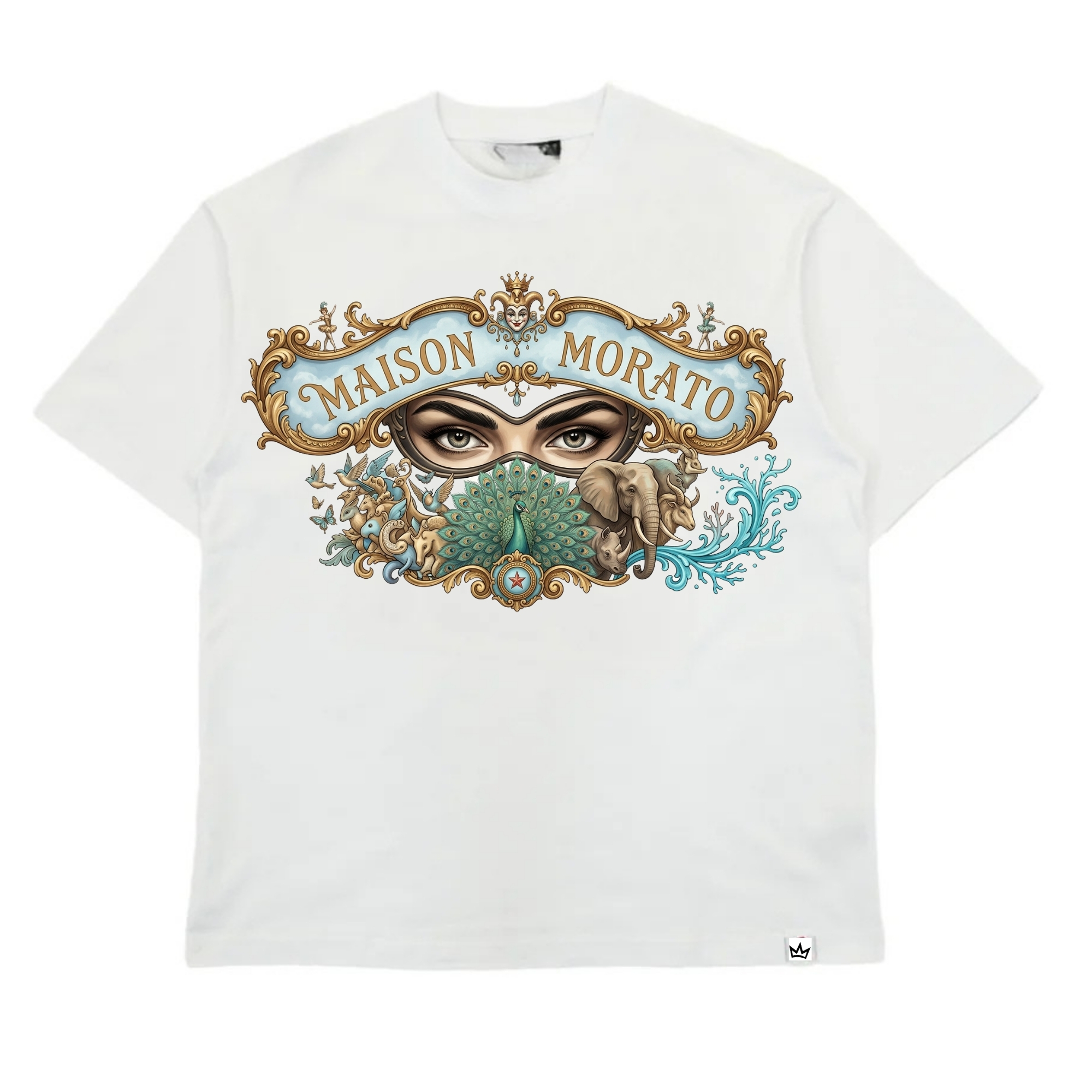 Crowns & Casinos Tshirt — t-shirt, front view